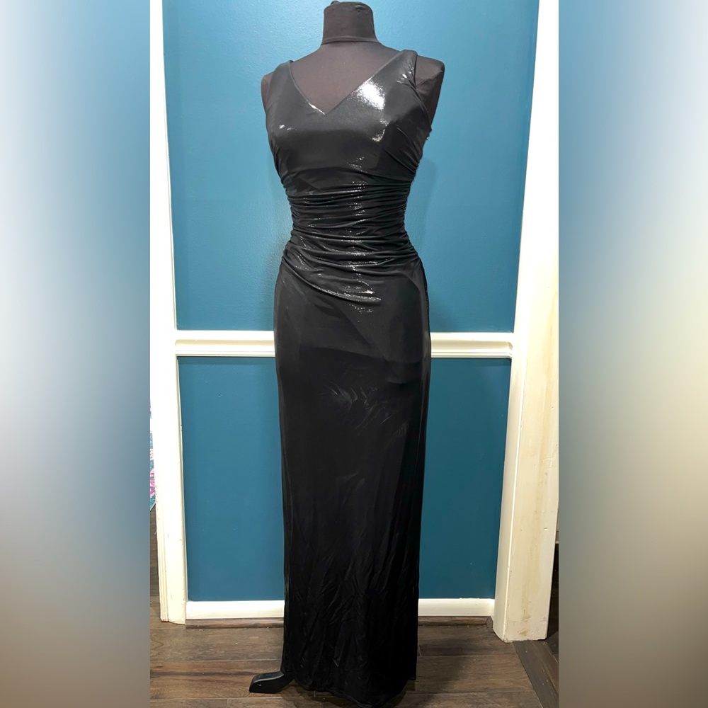 Black gown